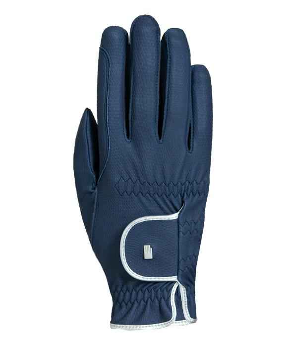 Roeckl Sports Rękawiczki jeździeckie LONA 01-301336 Navy/Silver
